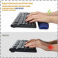 DAC&reg; MP-124 Super-Gel Contoured Keyboard Palm Support, Blue - 02122