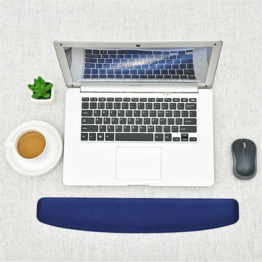 DAC&reg; MP-124 Super-Gel Contoured Keyboard Palm Support, Blue - 02122