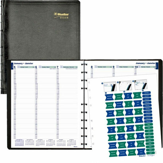AGENDA WEEK.SPI.BIL.11X8.5 BK
