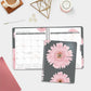 Blueline Pink Daisy Monthly Planner, 8-7/8" x 7-1/8" , Bilingual - C121995BT
