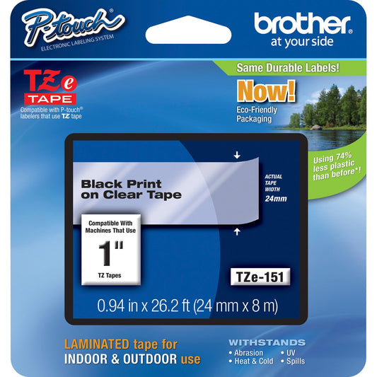 Brother TZe Laminated Tape