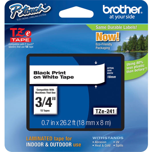 Brother TZe Flat Surface Laminated Tape