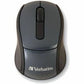 Verbatim Wireless Mini Travel Optical Mouse - Graphite - 97470