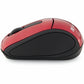 Verbatim Wireless Mini Travel Optical Mouse - Red