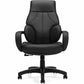 Kazan High Back Tilter, Black Bonded Leather - OTG11670B
