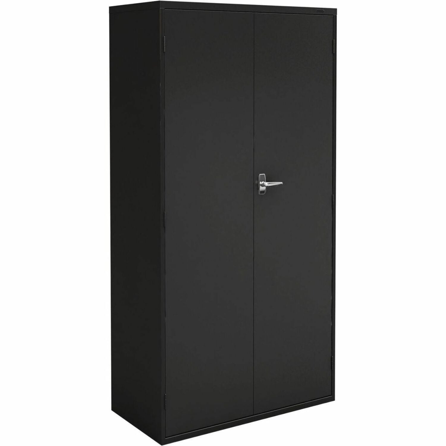 9300 Series 72" Two Door Storage Cabinet, Black