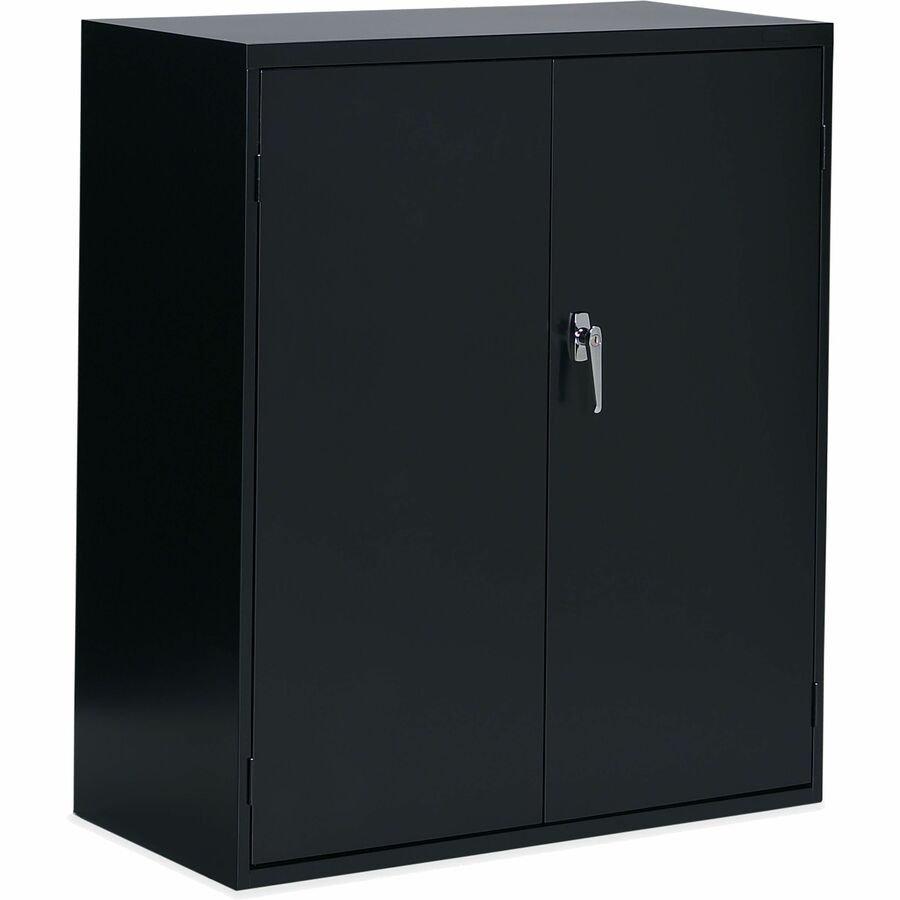 9300 Series 42" Two Door Storage Cabinet, Black - 9336-S42L BLK