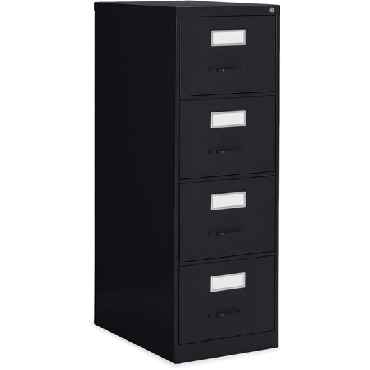 2600 Series 4 Drawer Vertical File, Legal, Black