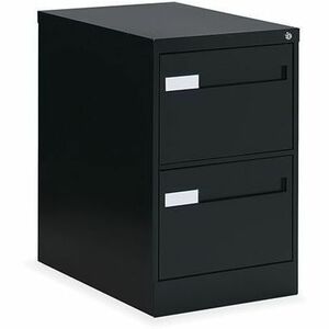 2600 Plus Series 2 Drawer Vertical File, Legal, Black