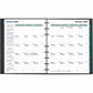 Blueline MiracleBind CoilPro Monthly Planner, 9-1/4" x 7-1/4" , Bilingual, Black