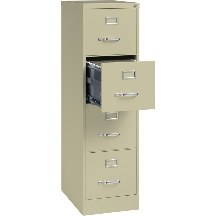 Lorell Fortress Series 22" Commercial-Grade Vertical File Cabinet - 42293