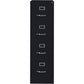 Lorell Fortress Series 22" Commercial-Grade Vertical File Cabinet - 42294