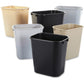 Rubbermaid 2955 Deskside Small Wastebasket - 295500BEIG
