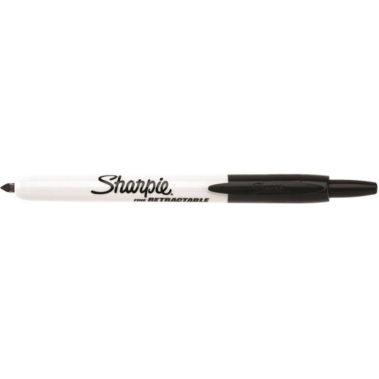 Sharpie Retractable Permanent Markers, Fine Point