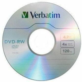 Verbatim DataLifePlus 94839 DVD Rewritable Media - DVD+RW - 4x - 4.70 GB - 10 / Pack - Silver - 94839
