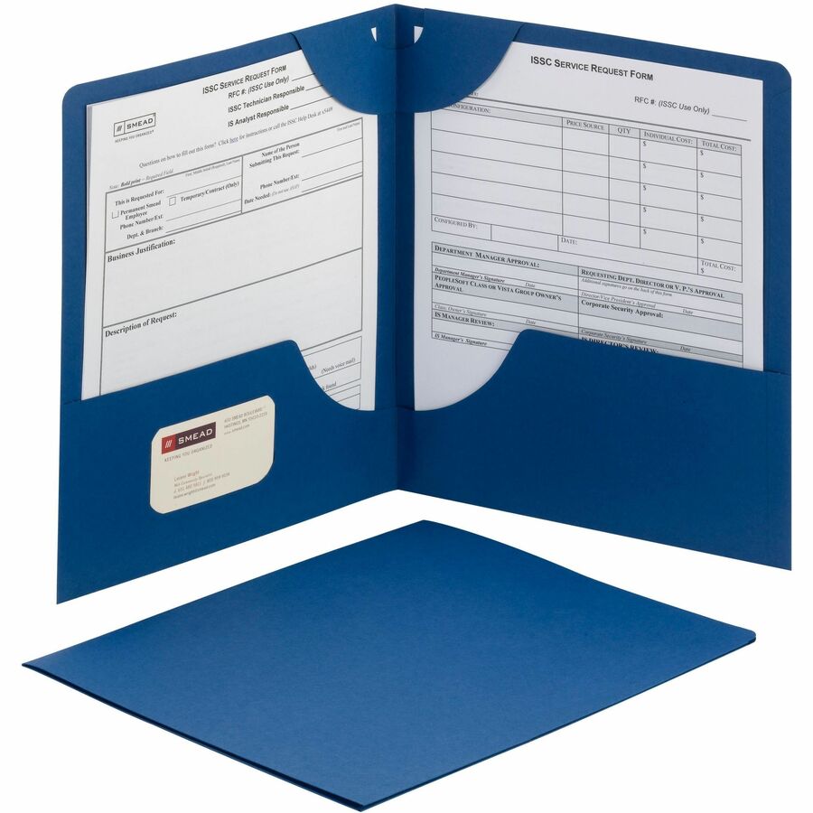 Smead Lockit Letter Recycled File Pocket - 87982
