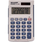 Sharp Calculators Handheld Calculator with Hard Case