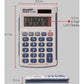 Sharp Calculators Handheld Calculator with Hard Case - EL243SB