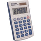 Sharp Calculators Handheld Calculator with Hard Case - EL243SB