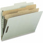 Nature Saver 2/5 Tab Cut Letter Recycled Classification Folder - 01057