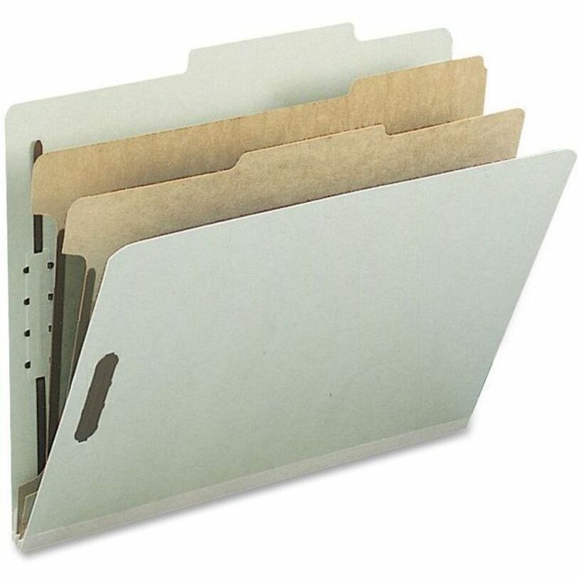 Nature Saver 2/5 Tab Cut Letter Recycled Classification Folder - 01057