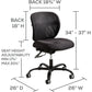Safco Vue Intensive Use Mesh Task Chair - 3397BL