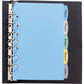 Avery&reg; Durable Plastic Write-On Dividers 5-1/2" x 8-1/2" , 5 tabs - 16180