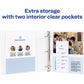 Avery&reg; Durable View Binder 1" , Round Rings, 5-1/2" x 8-1/2" , White - 17116