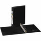 Avery&reg; Durable View Binder 1" , Round Rings, 5-1/2" x 8-1/2" , Black