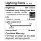 Satco 15-watt A19 CFL Bulb - S7291
