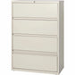 Lorell Fortress Lateral File with Roll-Out Shelf - 43510