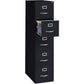 Lorell Fortress Series 26-1/2" Commercial-Grade Vertical File Cabinet - 48498
