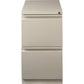 Lorell 20" File/File Mobile File Cabinet with Full-Width Pull - 49523