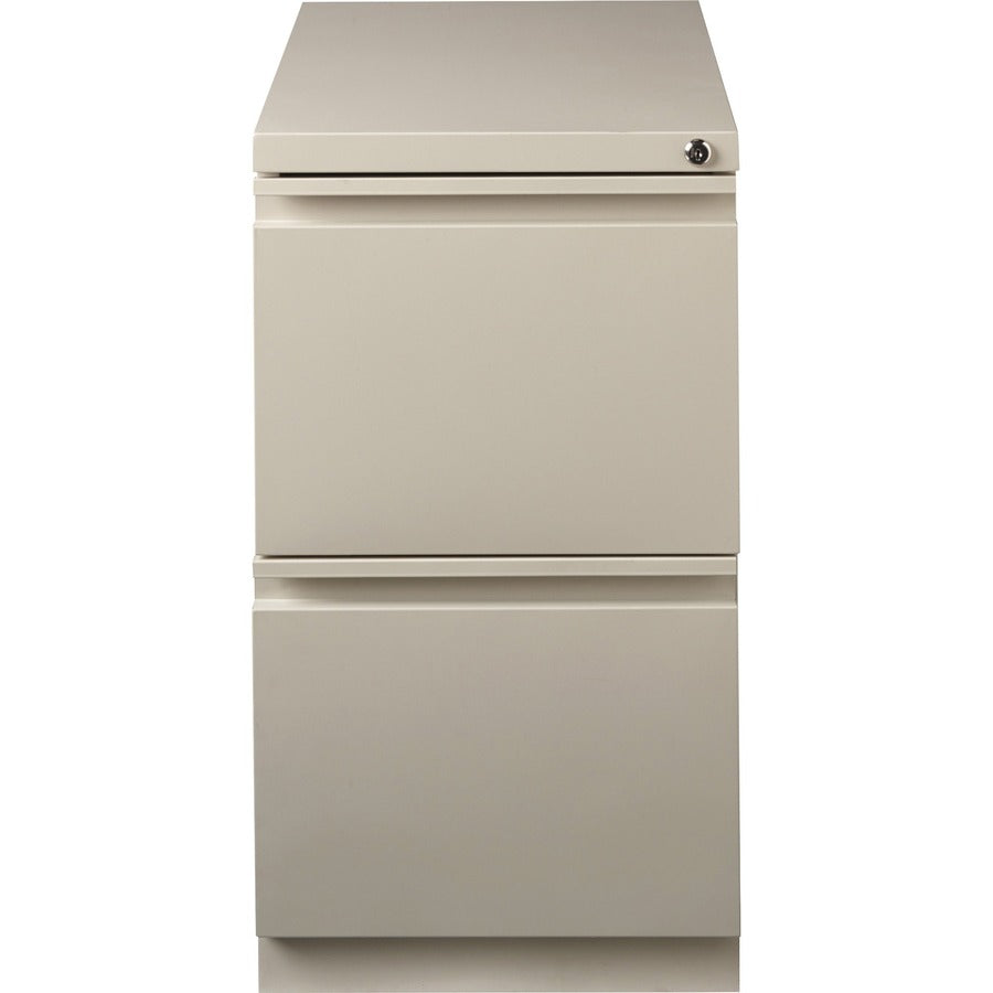 Lorell 20" File/File Mobile File Cabinet with Full-Width Pull - 49523