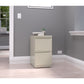 Lorell 20" File/File Mobile File Cabinet with Full-Width Pull - 49523