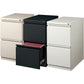 Lorell 20" File/File Mobile File Cabinet with Full-Width Pull - 49523