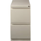 Lorell 20" File/File Mobile File Cabinet with Full-Width Pull - 49523