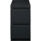 Lorell 20" File/File Mobile File Cabinet with Full-Width Pull - 49524
