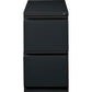 Lorell 20" File/File Mobile File Cabinet with Full-Width Pull - 49524