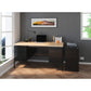 Lorell 23" Box/Box/File Mobile File Cabinet with Full-Width Pull - 49527