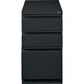 Lorell 23" Box/Box/File Mobile File Cabinet with Full-Width Pull - 49527