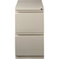 Lorell 23" File/File Mobile File Cabinet with Full-Width Pull - 49529