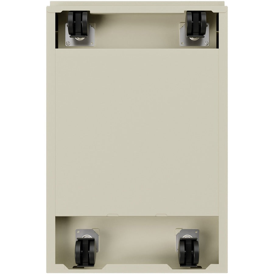 Lorell 23" File/File Mobile File Cabinet with Full-Width Pull - 49529
