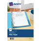 Avery&reg; Filler Paper 5½" x 8½"