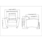 Lorell Accession Club Chair - 68952
