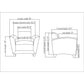 Lorell Accession Club Chair - 68952