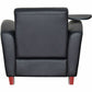 Lorell Accession Club Chair with Tablet Tray - 68953