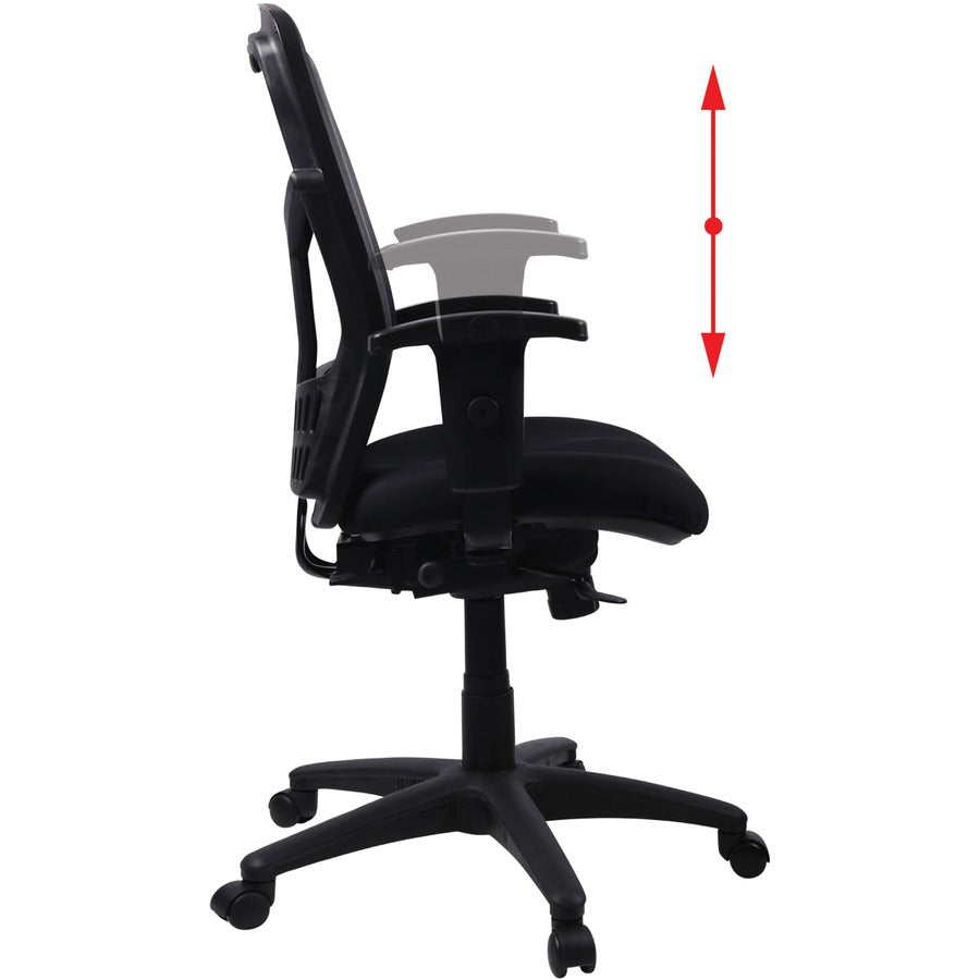 Lorell Executive Mesh High-back Swivel Chair - 86205