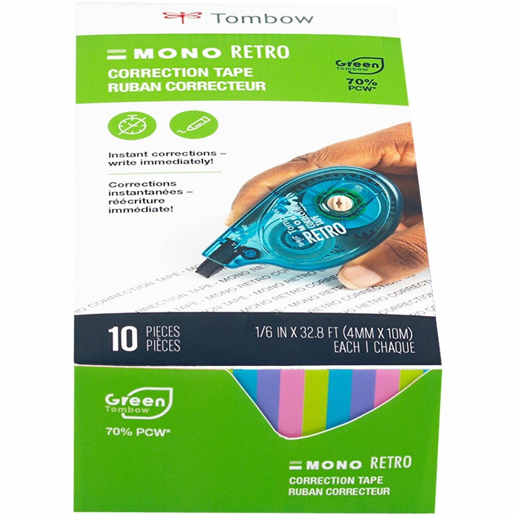 Tombow Mono Correction Tape Retro Applicator Pack