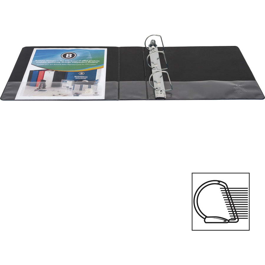 Business Source Slanted D-ring Binders - 33111
